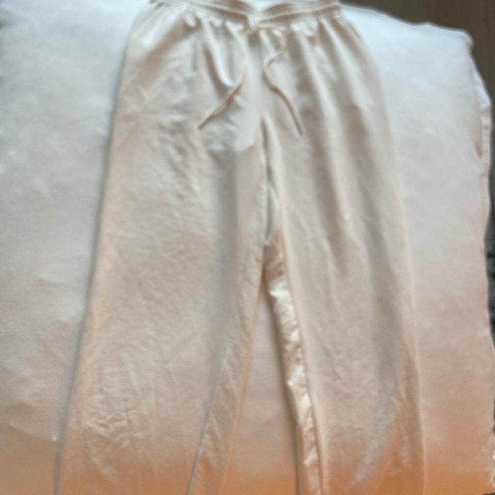 Aritzia The Lodge Pant Elastic-Waist Crepette Jogger Pants Wide Leg - Picture 4 of 5